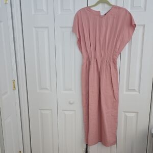 Zara Dusty Rose Maxi Dress